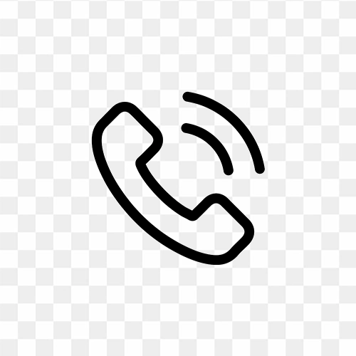 Call icon free transparent png